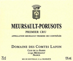 2018 Meursault 1er Cru, Porusots, Domaine des Comtes Lafon